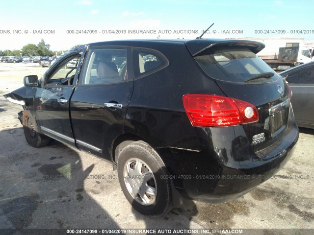 JN8AS5MT3BW156165 - 2011 NISSAN ROGUE S/SV/KROM BLACK photo 3