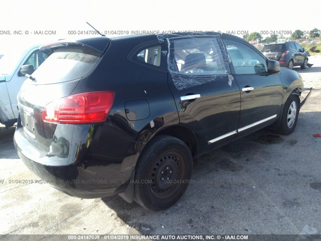 JN8AS5MT3BW156165 - 2011 NISSAN ROGUE S/SV/KROM BLACK photo 4