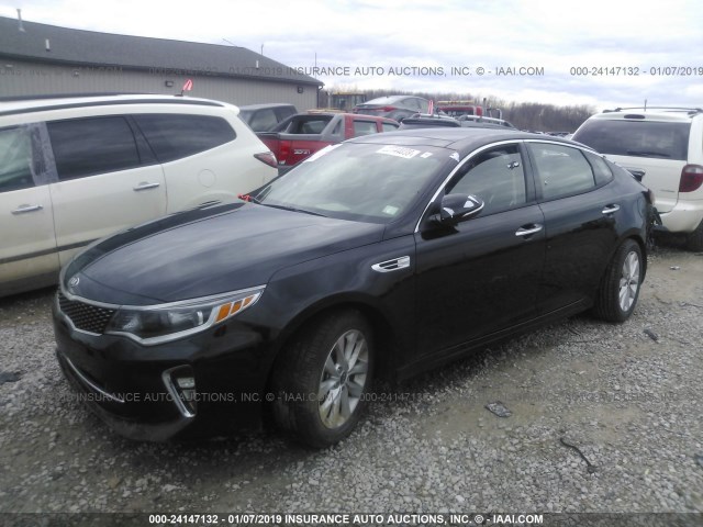 5XXGT4L33JG247967 - 2018 KIA OPTIMA LX/S BLACK photo 2