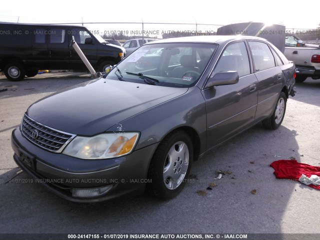 4T1BF28B94U342341 - 2004 TOYOTA AVALON XL/XLS GRAY photo 2