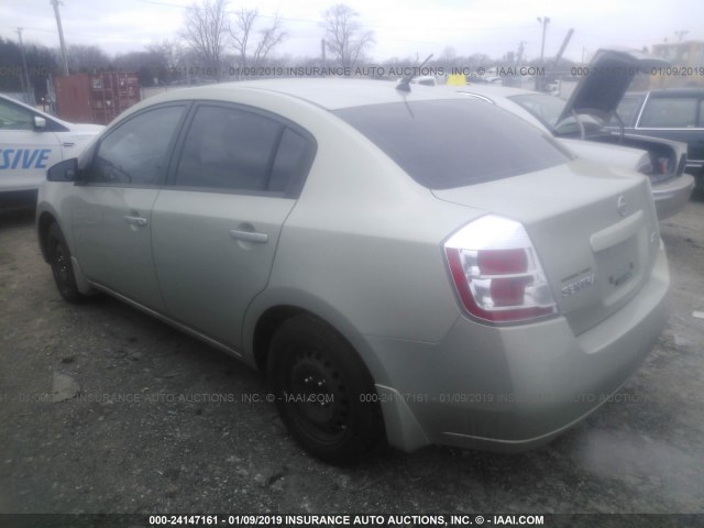 3N1AB61E67L658885 - 2007 NISSAN SENTRA 2.0/2.0S/2.0SL TAN photo 3