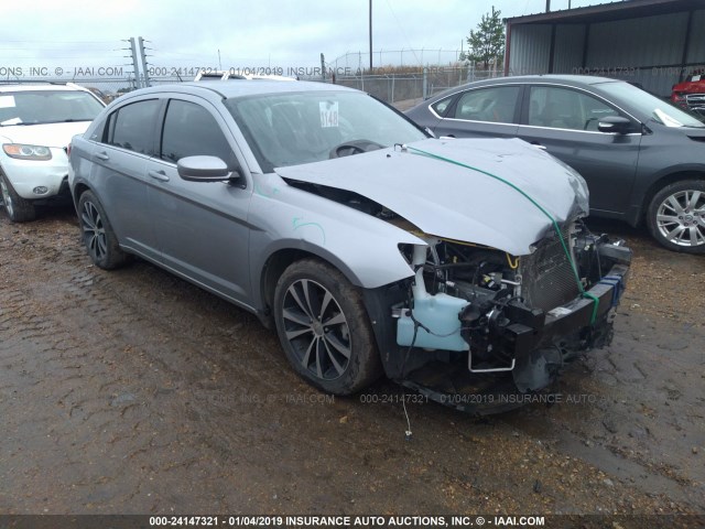 1C3CCBCG2DN522716 - 2013 CHRYSLER 200 LIMITED SILVER photo 1