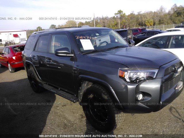 JTEZU5JR9H5161558 - 2017 TOYOTA 4RUNNER SR5/LIMITED/SR5 PREMIUM GRAY photo 1