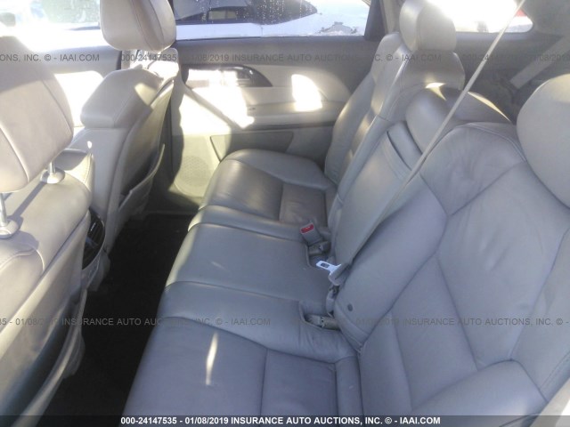 2HNYD28407H507491 - 2007 ACURA MDX TECHNOLOGY GRAY photo 8