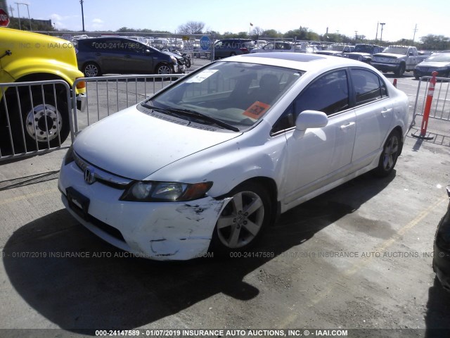 2HGFA16998H528342 - 2008 HONDA CIVIC EXL Ağ foto 2