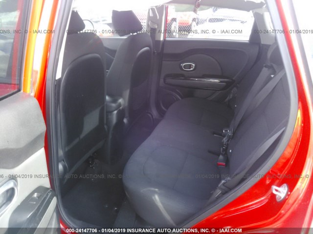 KNDJX3A59E7714963 - 2014 KIA SOUL ! RED photo 8