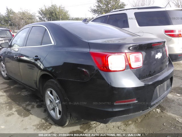 1G11C5SA0DU133153 - 2013 CHEVROLET MALIBU 1LT 黑色 照片 3