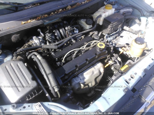 KL1TD56658B052385 - 2008 CHEVROLET AVEO LS BLUE photo 6