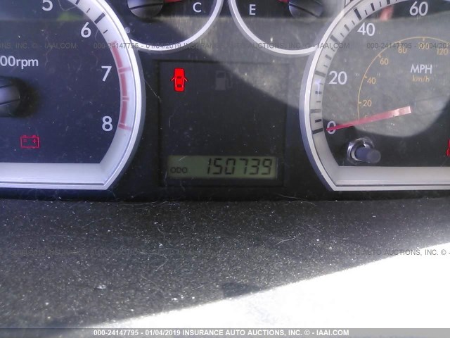 KL1TD56658B052385 - 2008 CHEVROLET AVEO LS BLUE photo 7