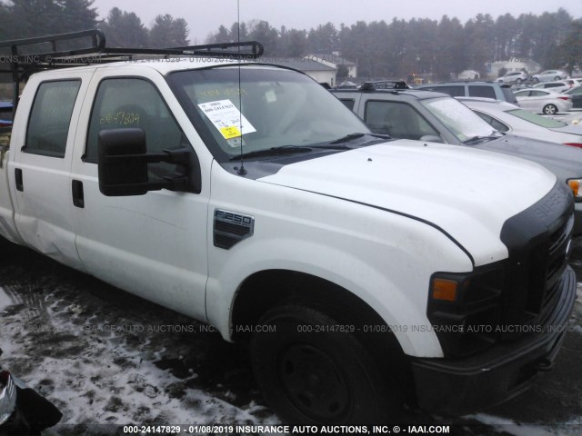 1FTSW2A53AEA74644 - 2010 FORD F250 SUPER DUTY WHITE photo 1