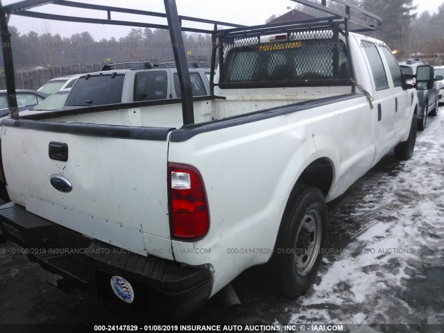 1FTSW2A53AEA74644 - 2010 FORD F250 SUPER DUTY WHITE photo 4