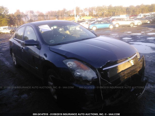 1N4CL21E77C173197 - 2007 NISSAN ALTIMA HYBRID Dark Blue photo 1