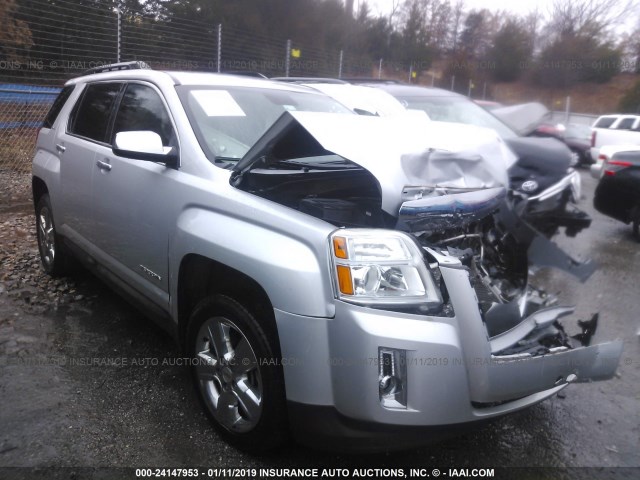 2GKALREK6E6290841 - 2014 GMC TERRAIN SLE SILVER photo 1