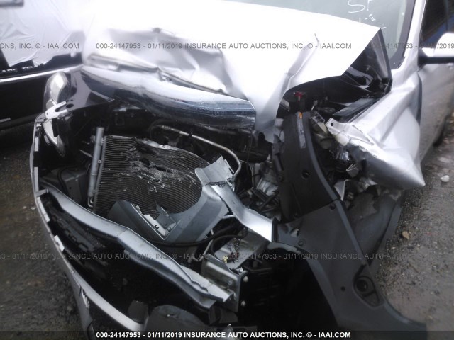 2GKALREK6E6290841 - 2014 GMC TERRAIN SLE SILVER photo 6