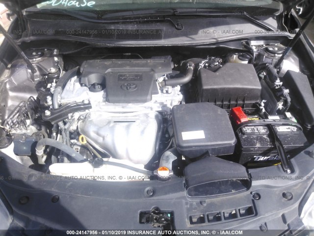 4T4BF1FK7GR577280 - 2016 TOYOTA CAMRY LE/XLE/SE/XSE 棕色 照片 10