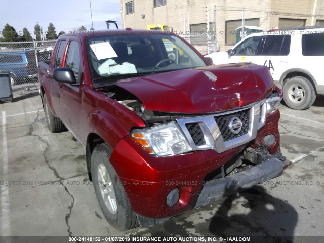 1N6AD0EV2HN736706 - 2017 NISSAN FRONTIER S/SV/SL/PRO-4X RED photo 1