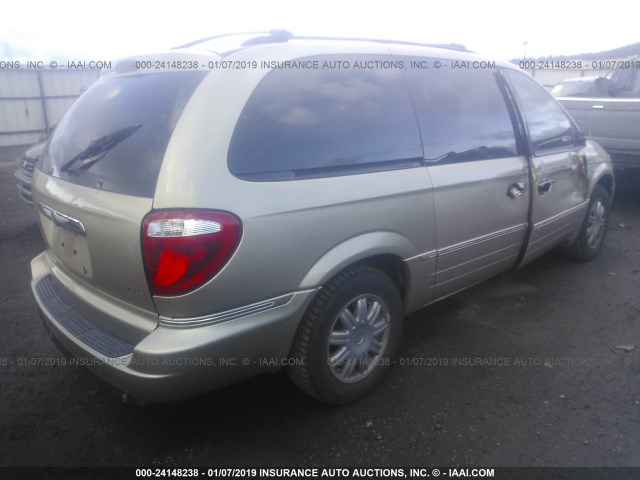 2A8GP64L57R359483 - 2007 CHRYSLER TOWN & COUNTRY LIMITED 金色 照片 4