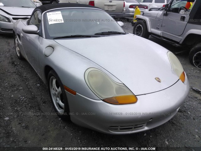 WP0CA2987XU622015 - 1999 PORSCHE BOXSTER SILVER photo 1