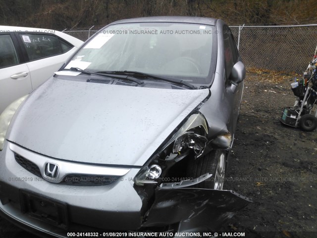 JHMGD38627S063210 - 2007 HONDA FIT S 灰色 照片 6