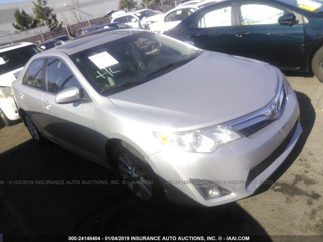 4T1BF1FK9EU795020 - 2014 TOYOTA CAMRY L/SE/LE/XLE SILVER photo 1