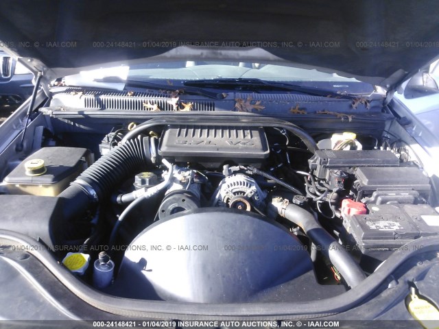 1J8GR48K15C666090 - 2005 JEEP GRAND CHEROKEE LAREDO/COLUMBIA/FREEDOM 银色 照片 10