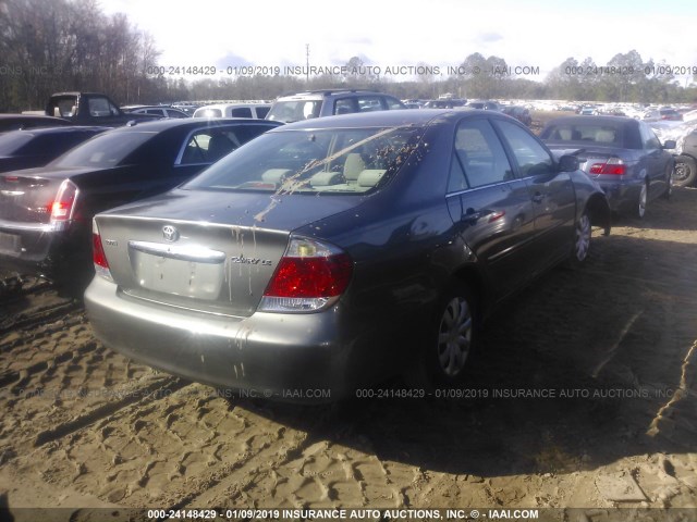 4T1BE32KX6U696843 - 2006 TOYOTA CAMRY LE/XLE/SE GRAY photo 4