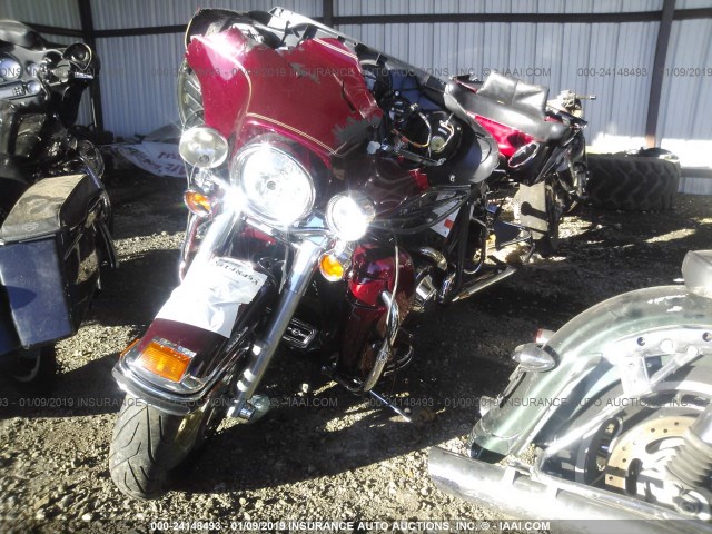 1HD1FCW114Y604733 - 2004 HARLEY-DAVIDSON FLHTCUI MAROON photo 2