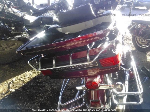 1HD1FCW114Y604733 - 2004 HARLEY-DAVIDSON FLHTCUI MAROON photo 6