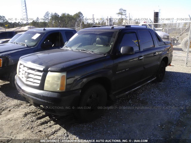 3GYEK63N93G213209 - 2003 CADILLAC ESCALADE BLACK photo 2