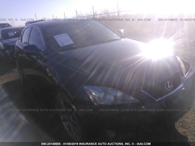 JTHBK262382074714 - 2008 LEXUS IS 250 GRAY photo 1