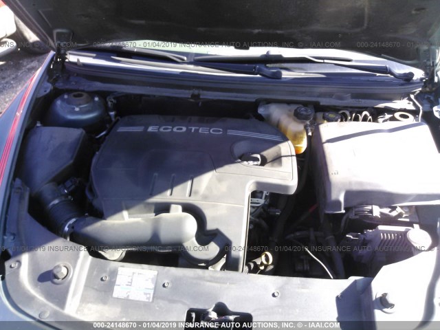 1G1ZG57BX9F134363 - 2009 CHEVROLET MALIBU LS Light Blue photo 10