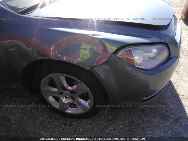 1G1ZG57BX9F134363 - 2009 CHEVROLET MALIBU LS Light Blue photo 6