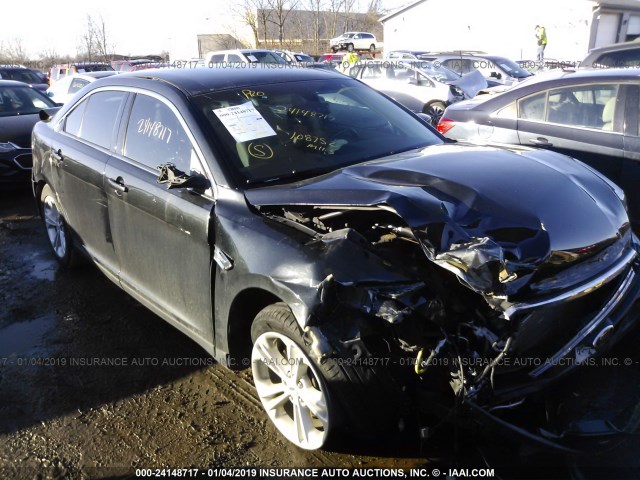 1FAHP2E84DG208202 - 2013 FORD TAURUS SEL BLACK photo 1