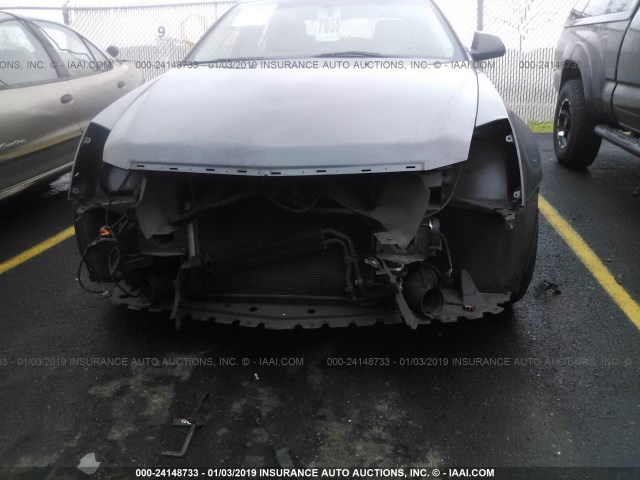 1G6DR57V280150177 - 2008 CADILLAC CTS HI FEATURE V6 GRAY photo 6