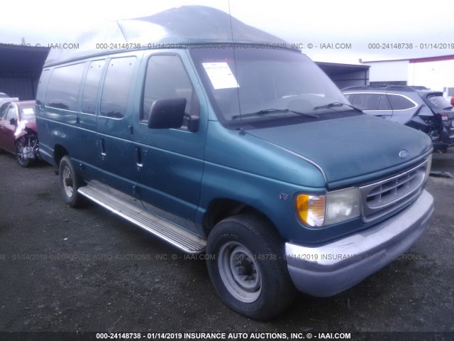1FBJS31S9VHB20988 - 1997 FORD ECONOLINE E350 SUPER DUTY 绿色 照片 1