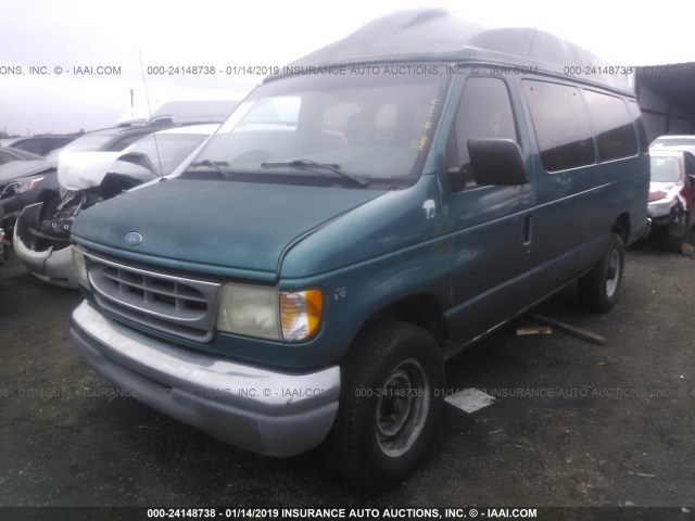 1FBJS31S9VHB20988 - 1997 FORD ECONOLINE E350 SUPER DUTY 绿色 照片 6