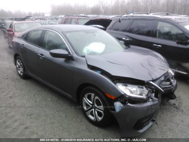 19XFC2F52HE222090 - 2017 HONDA CIVIC GRAY photo 1