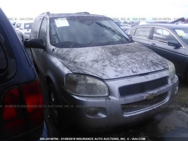 1GNDV33L46D159736 - 2006 CHEVROLET UPLANDER LT SILVER photo 1