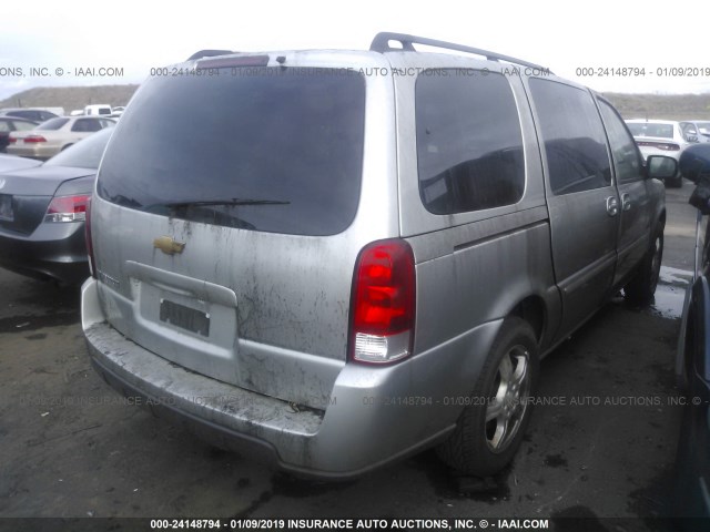 1GNDV33L46D159736 - 2006 CHEVROLET UPLANDER LT SILVER photo 4