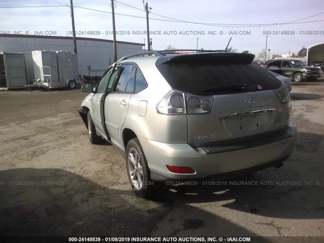 JTJHW31U760007831 - 2006 LEXUS RX 400 GRAY photo 3