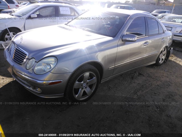 WDBUF65J74A417876 - 2004 MERCEDES-BENZ E 320 SILVER photo 2