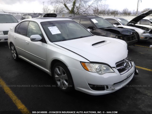 4S3BL676584207940 - 2008 SUBARU LEGACY GT LIMITED WHITE photo 1