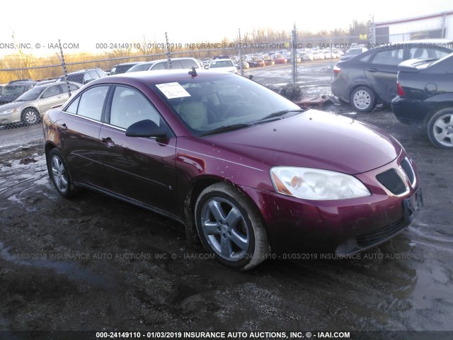 1G2ZH57N684274794 - 2008 PONTIAC G6 GT RED photo 1