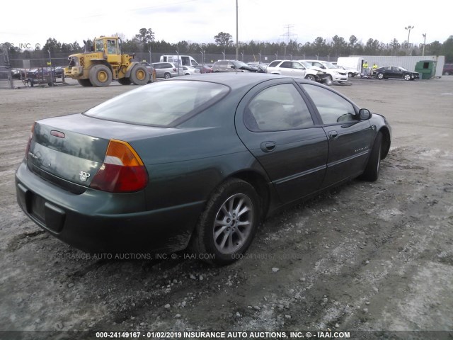 2C3HE66G9XH753595 - 1999 CHRYSLER 300M GREEN photo 4