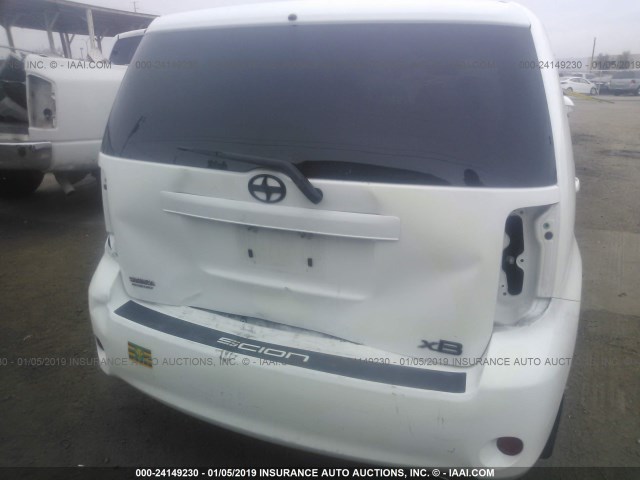 JTLZE4FE0CJ013031 - 2012 TOYOTA SCION XB 白色 照片 6