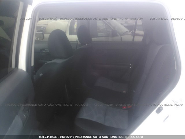 JTLZE4FE0CJ013031 - 2012 TOYOTA SCION XB 白色 照片 8