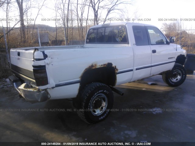 3B7KF23Z3VG783184 - 1997 DODGE RAM 2500 WHITE photo 4