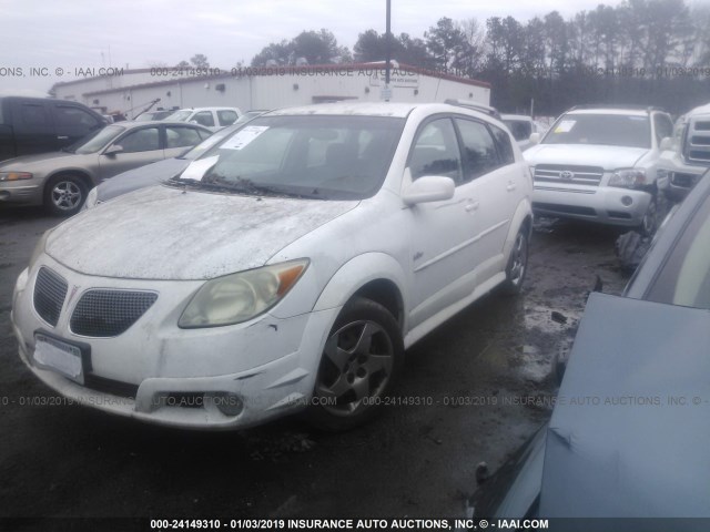 5Y2SL67896Z418088 - 2006 PONTIAC VIBE WHITE photo 2