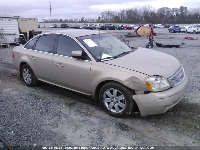 1FAHP24177G144679 - 2007 FORD FIVE HUNDRED SEL GOLD photo 1