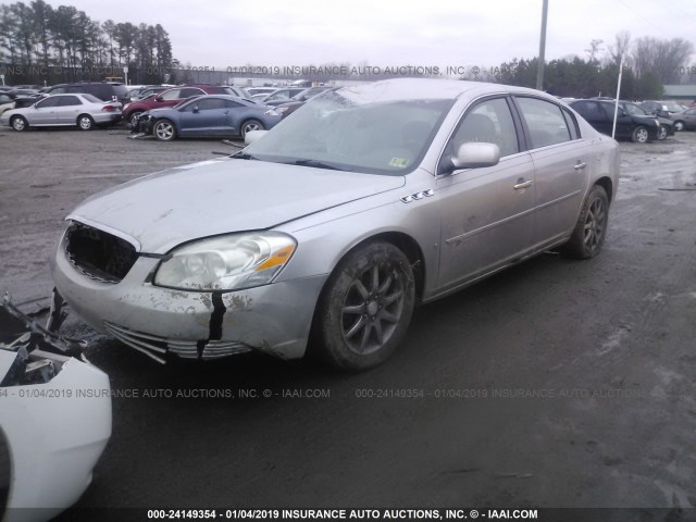 1G4HD572X6U246417 - 2006 BUICK LUCERNE CXL SILVER photo 2